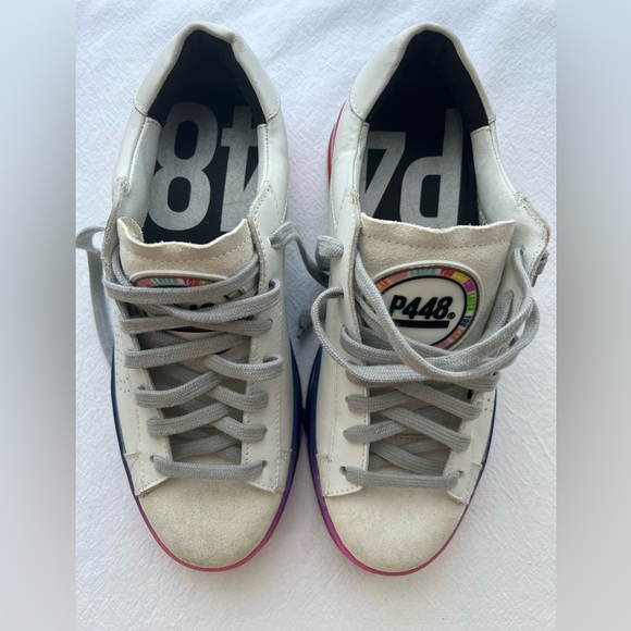New P448 Jack Pride Capsule Sneaker Size 37 - Picture 5 of 11